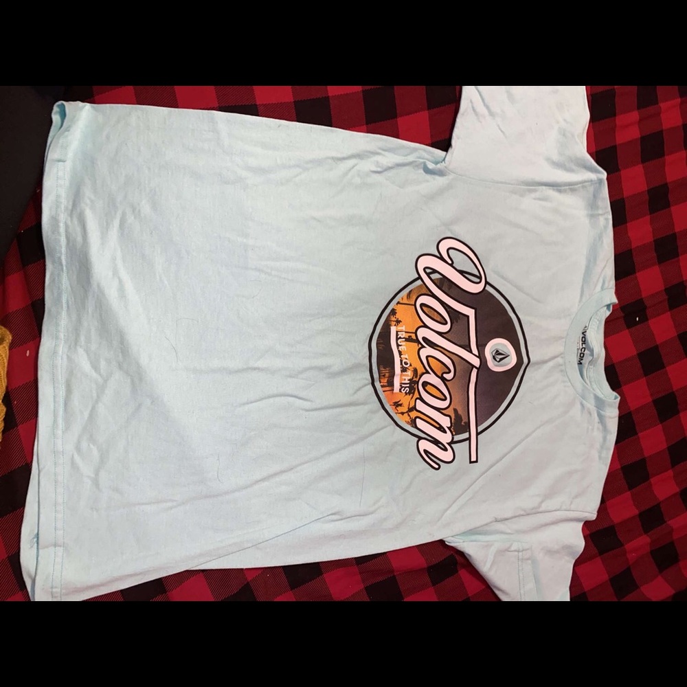 Blue Volcom shirt